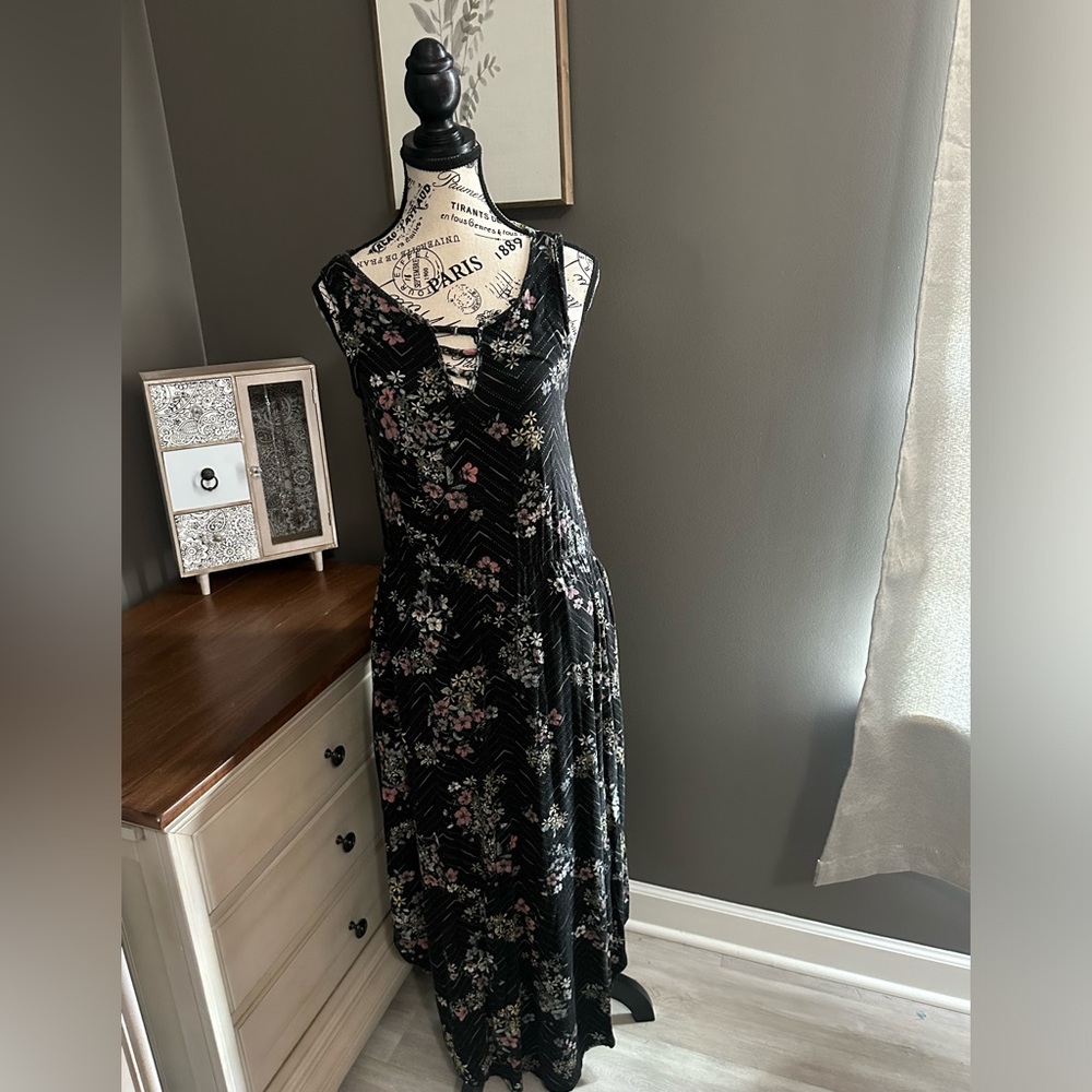 Floral maxi dress